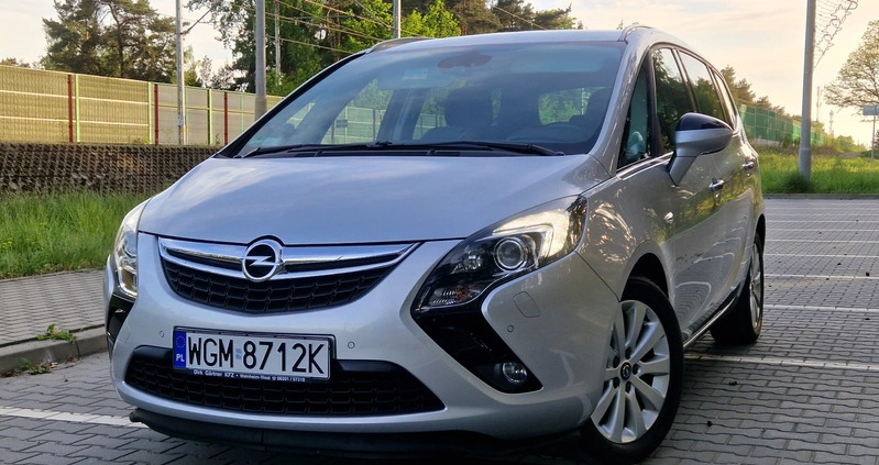 Opel Zafira cena 36900 przebieg: 189000, rok produkcji 2012 z Żyrardów małe 704